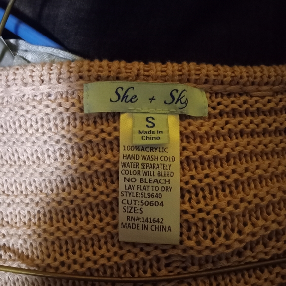 Dusty pink slouchy knit sweater - Picture 5 of 5